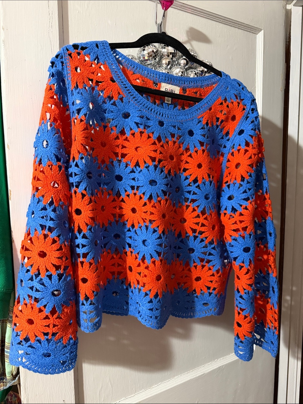 Bibi flower sweater